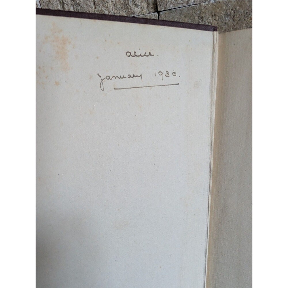 VTG 1928 The Trumpet-Major by Thomas Hardy Embossed Gilt Design Great Britain - Picture 8 of 11